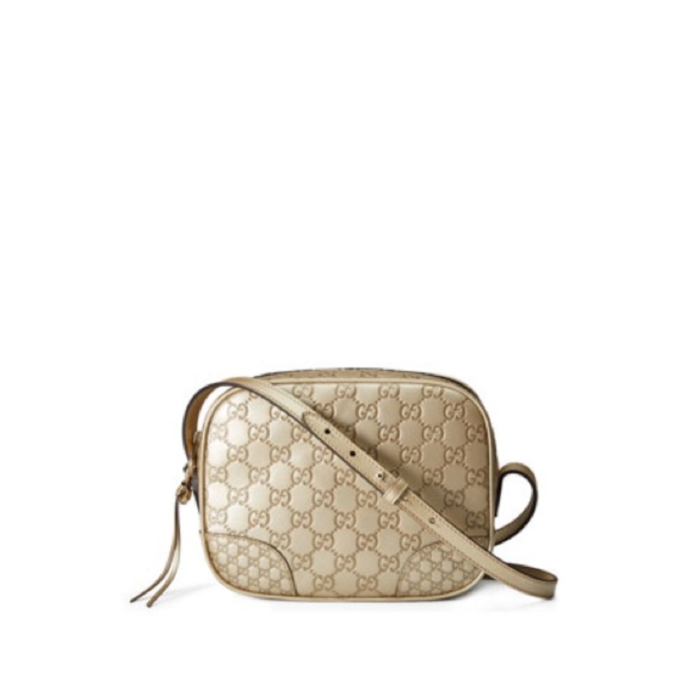Gucci Bree Disco Guccissima In Gold - Picture 2 of 16
